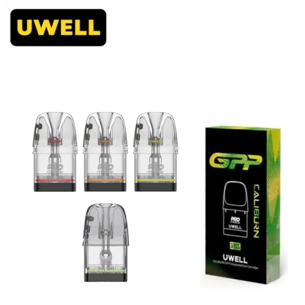 Uwell Caliburn GPP Alpha Side-Filling Pod (3 Stück pro Packung)